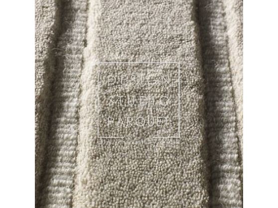 Ковер ручной работы Jacaranda Carpets Velvet Stripe Слоновая кость + Серо-желтый